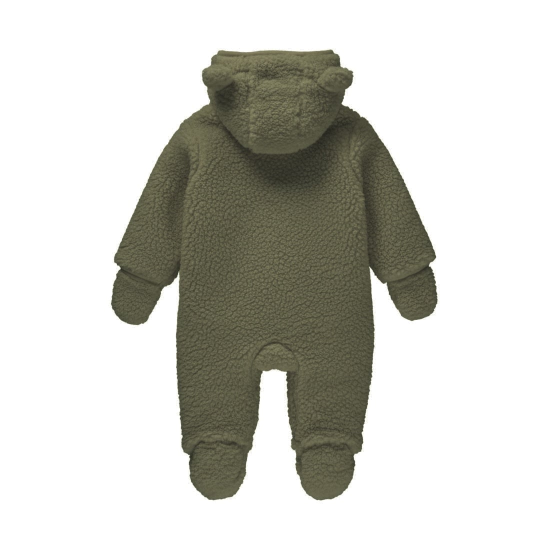 Dirkje Green Teddy Fleece Snowsuit 09-02