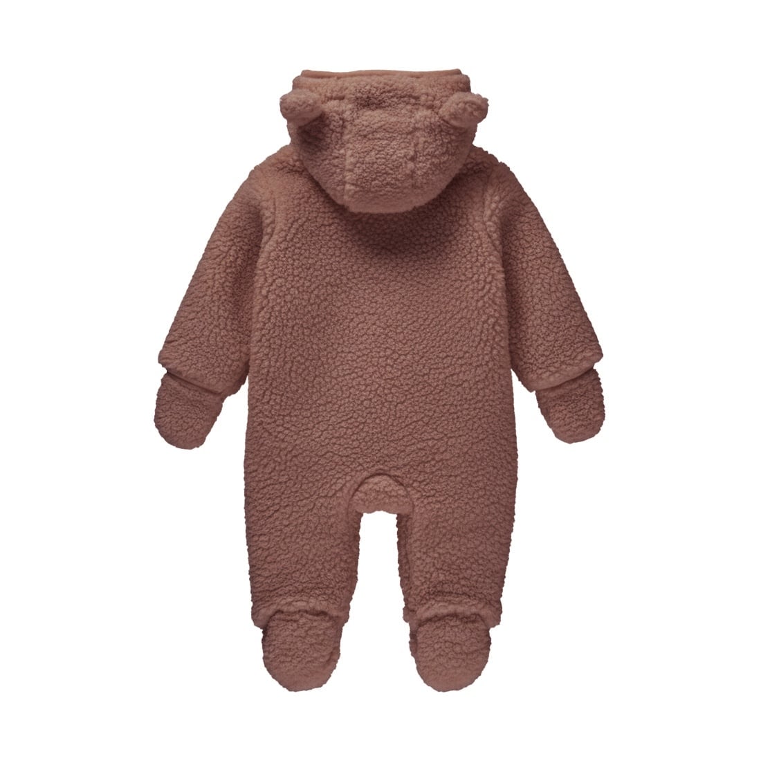 Dirkje Pink Teddy Fleece Snowsuit 09-02