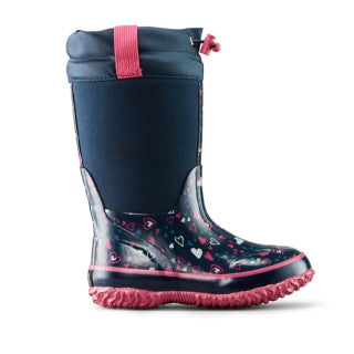 Cougar Navy Heart Rain Boots-SP23