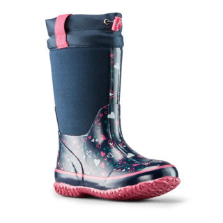 Cougar Navy Heart Rain Boots-SP23