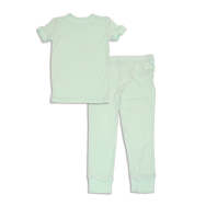 Silkberry Baby Bamboo Short Sleeve Pajama Set SP22 Green Bay