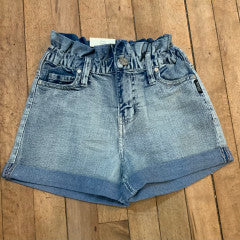 Silver Jeans Co Boyfriend Bleach Wash Denim Shorts SP23