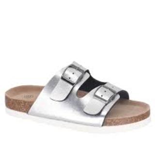 Taxi Ruby Sandals-SP23 Silver