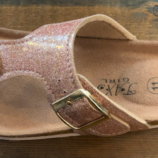 Taxi Rachel Sandal SP23 Pink Glitter