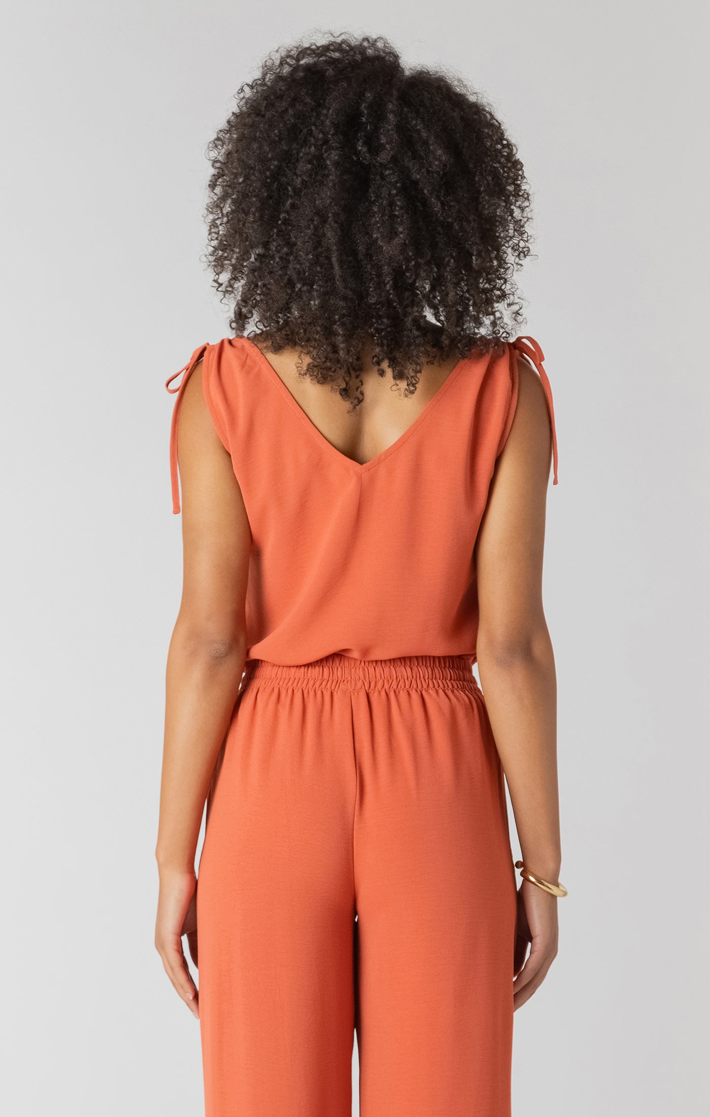 Room34 V-Neck Tie Shoulder Top SP