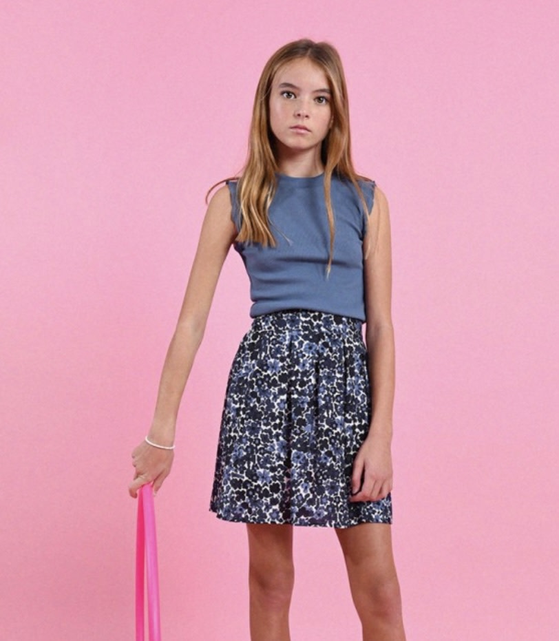 Mini Molly Knitted Tank Top-SP23
