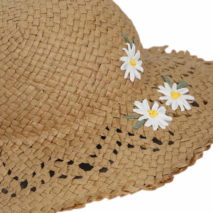 Calikid Flower Straw Hat SP