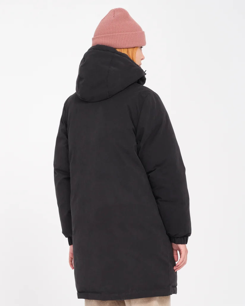Volcom Sleepi Puff Up Black Parka 02-10