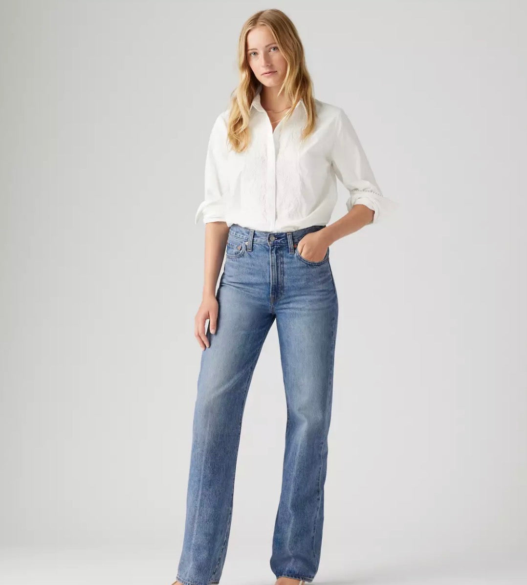 Levi’s Ribcage Wide Leg Jean 02-08
