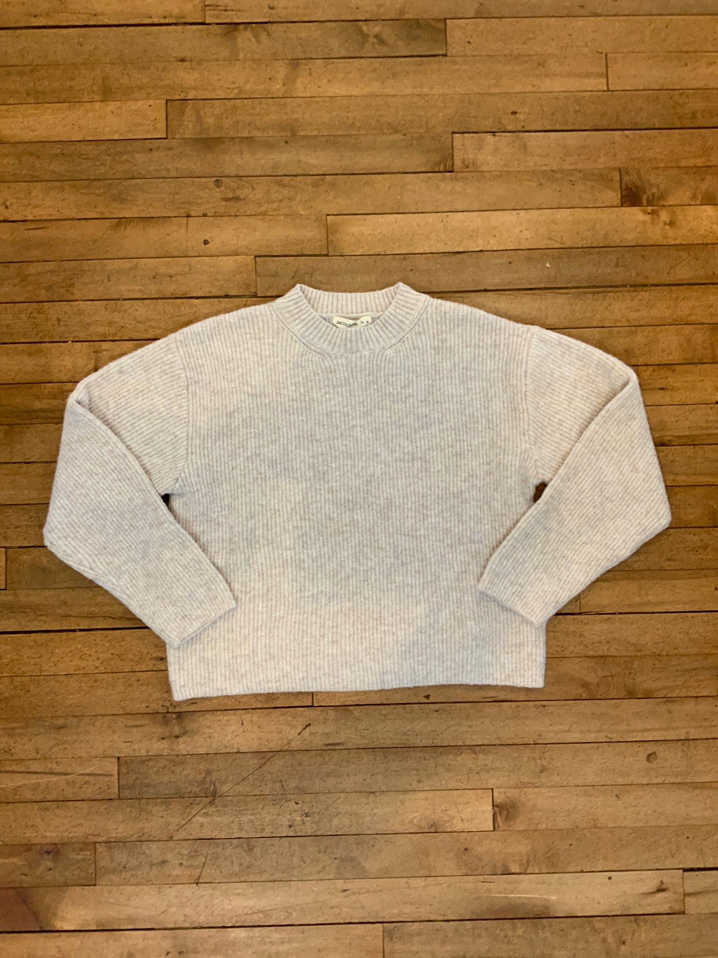 24 Colours Beige Knit Pullover