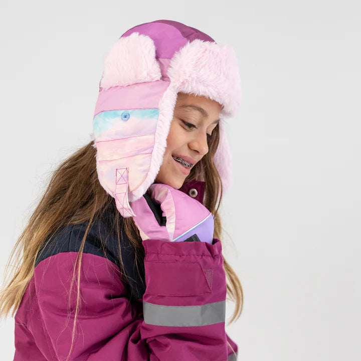 WinterProof Pink Trapper Hat
