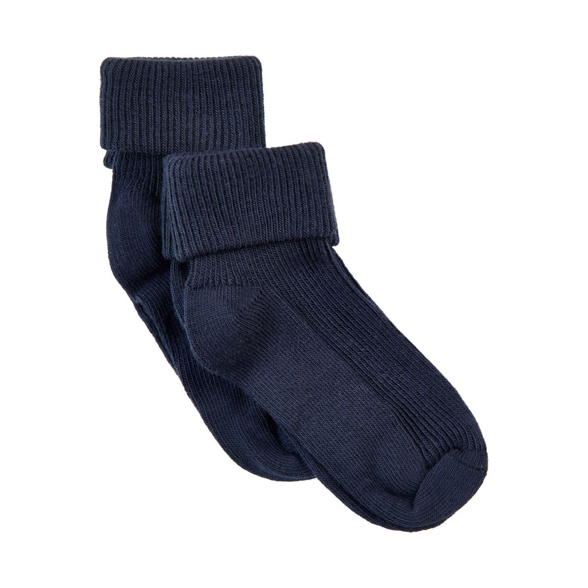 Minymo Baby Rib Socks with Fold 2-Pack 02-10