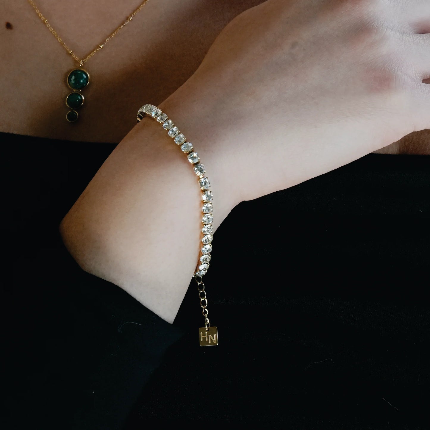 Hackney Nine Ritmo Tennis Bracelet