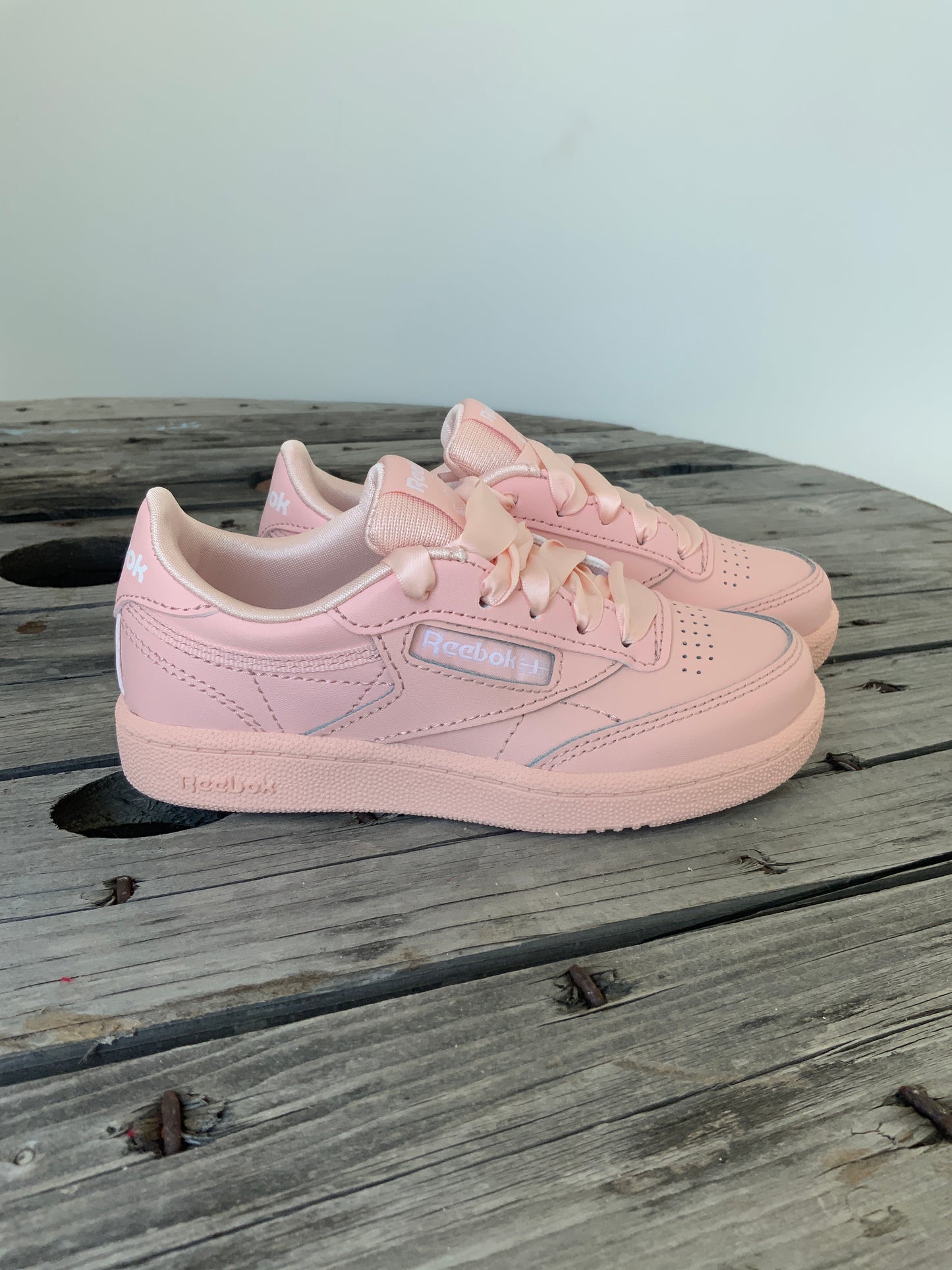 Reebok Club C Pink with Lace SPN