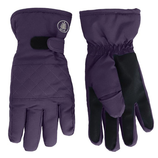 Calikids Waterproof Purple Gloves