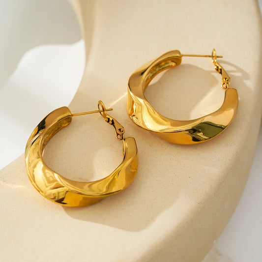 Hackney Nine Marfa Gold Hoops