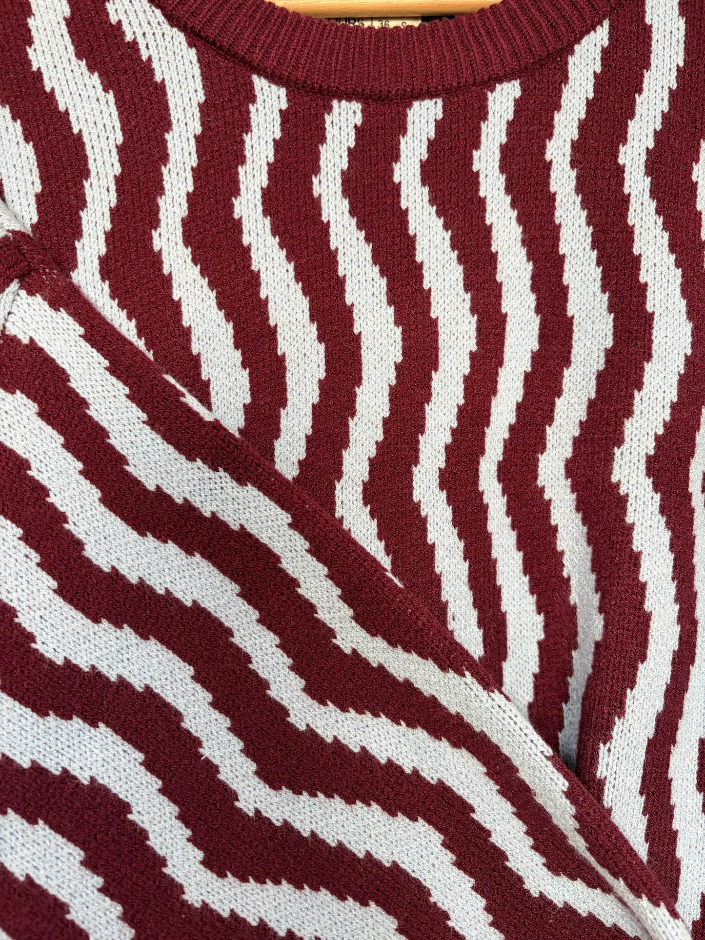 24 Colours Bordeaux Sweater 02-08