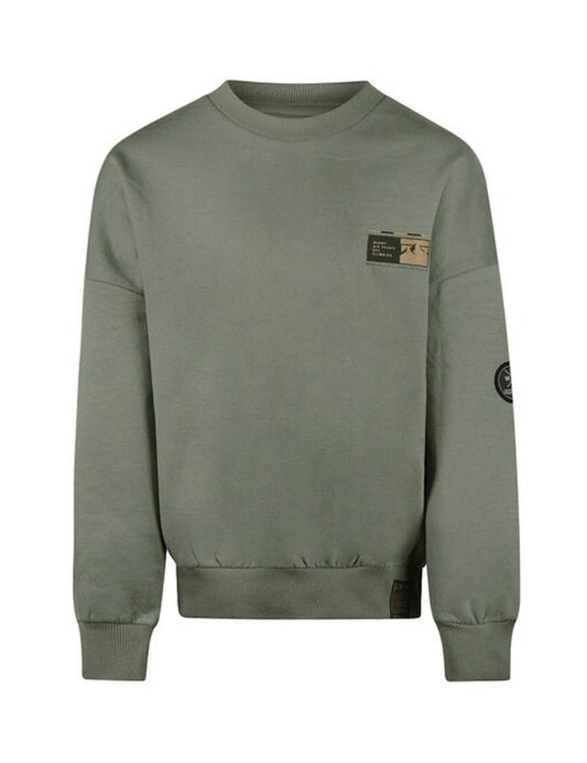 No Way Monday Green Crewneck FN