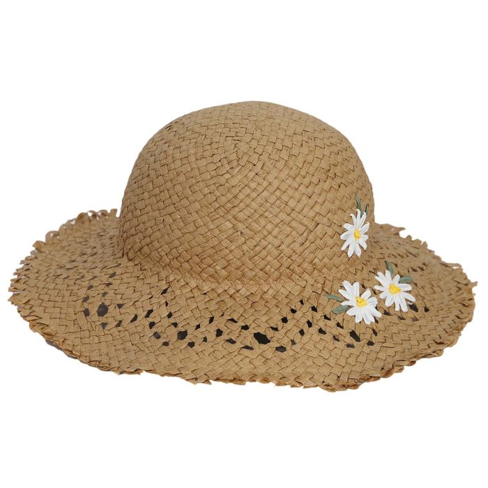 Calikid Flower Straw Hat SP