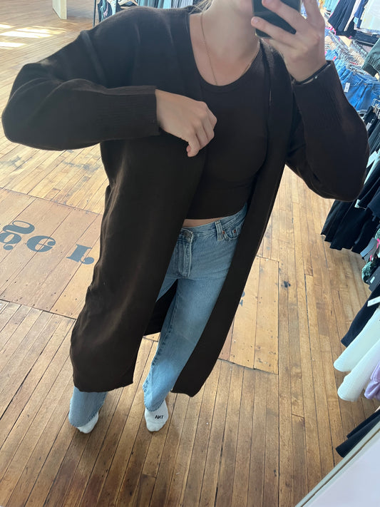 Pink Martini Brown Kiki Sweater FN