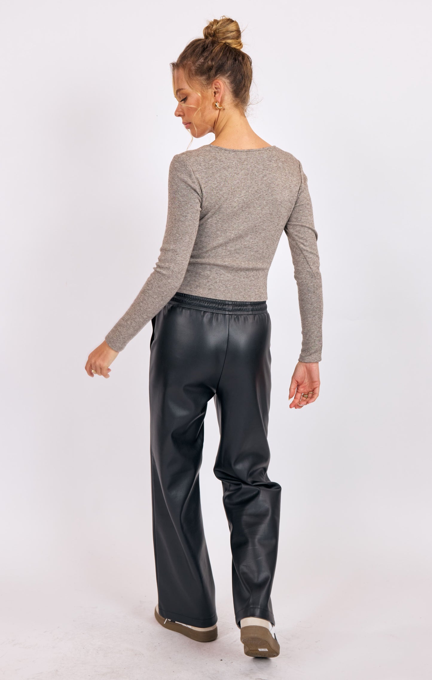 Sage the Label Cliffside Long Sleeve Grey Knit FN