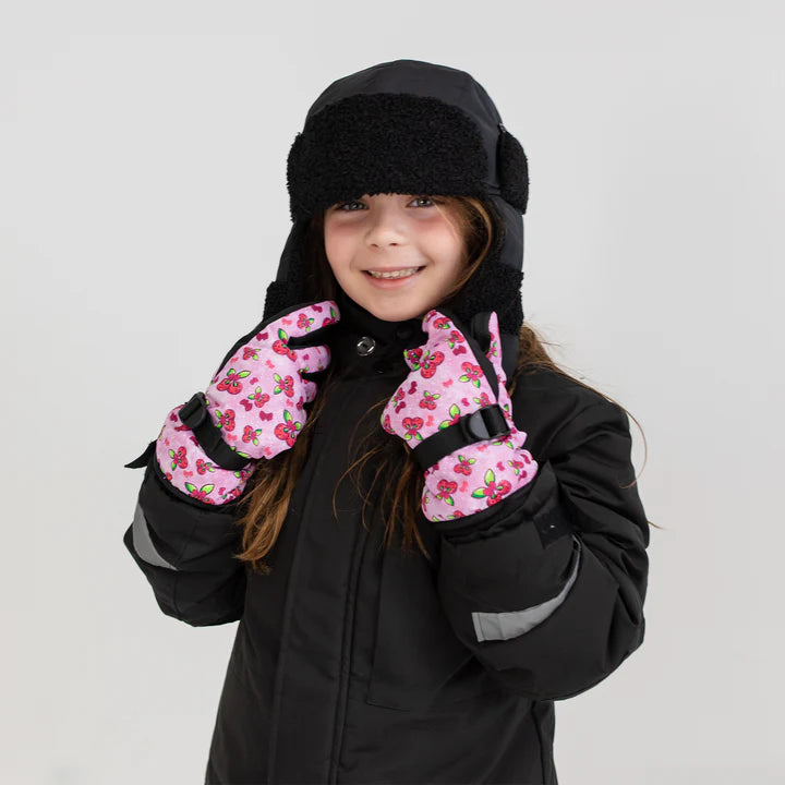 WinterProof Black Sherpa Trapper Hat