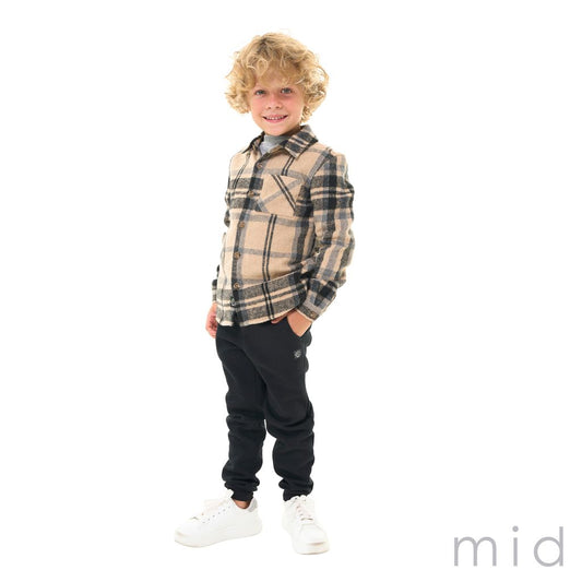 MID Flannel Shacket FN