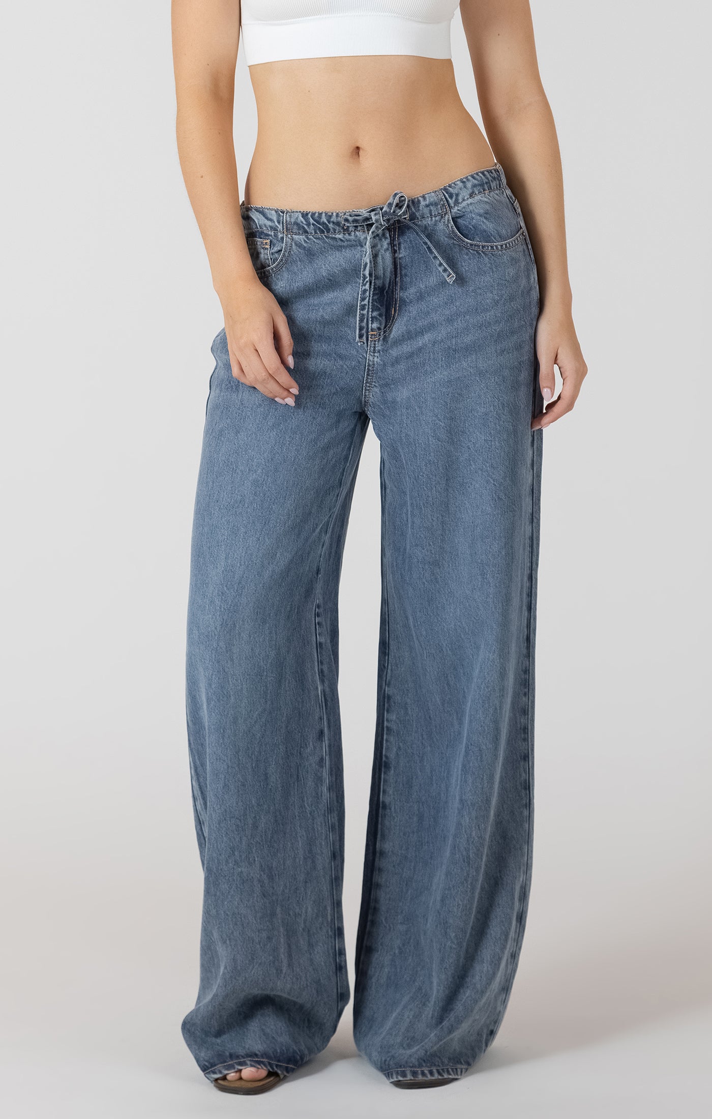 Dex Drawstring Denim Pant SP