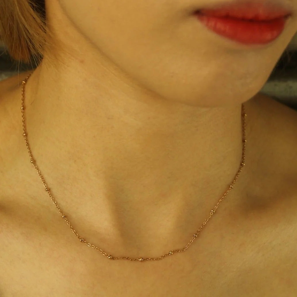 Hackney Nine Avery Gold Necklace