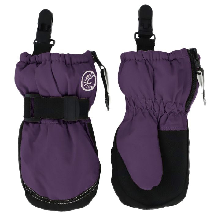Calikids Baby Waterproof Mitts with Clips