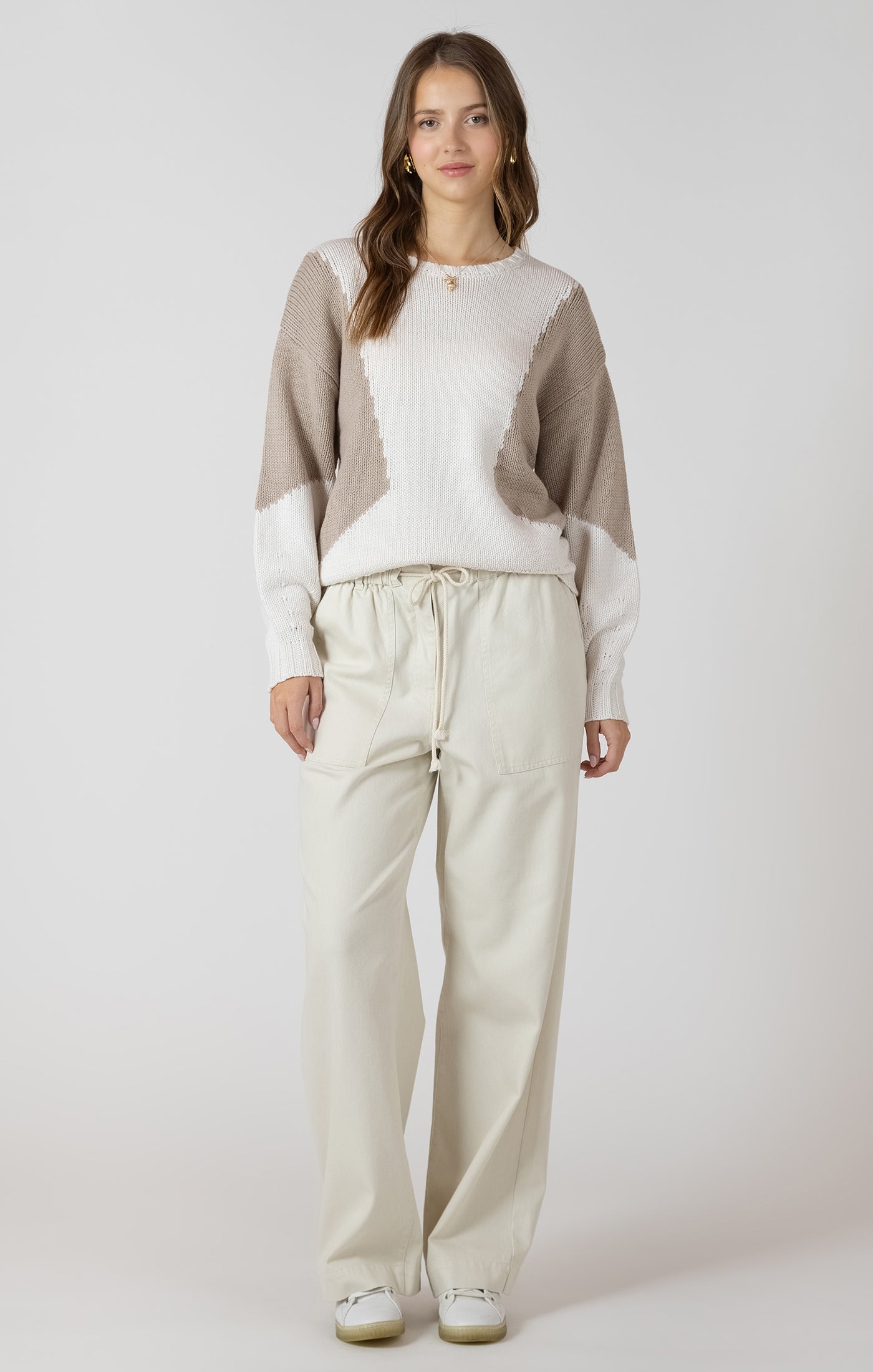 Dex Colourblock Crewneck Sweater SP