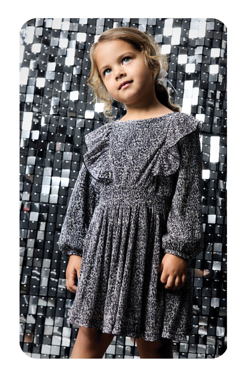 Mid Black and Silver Dress FN