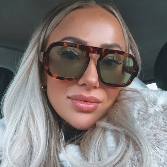 Shady Lady Sloane Tortoise/Green Sunglasses SPN