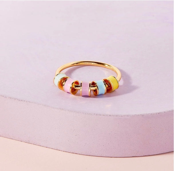 Pura Vida Pastel Fidget Ring