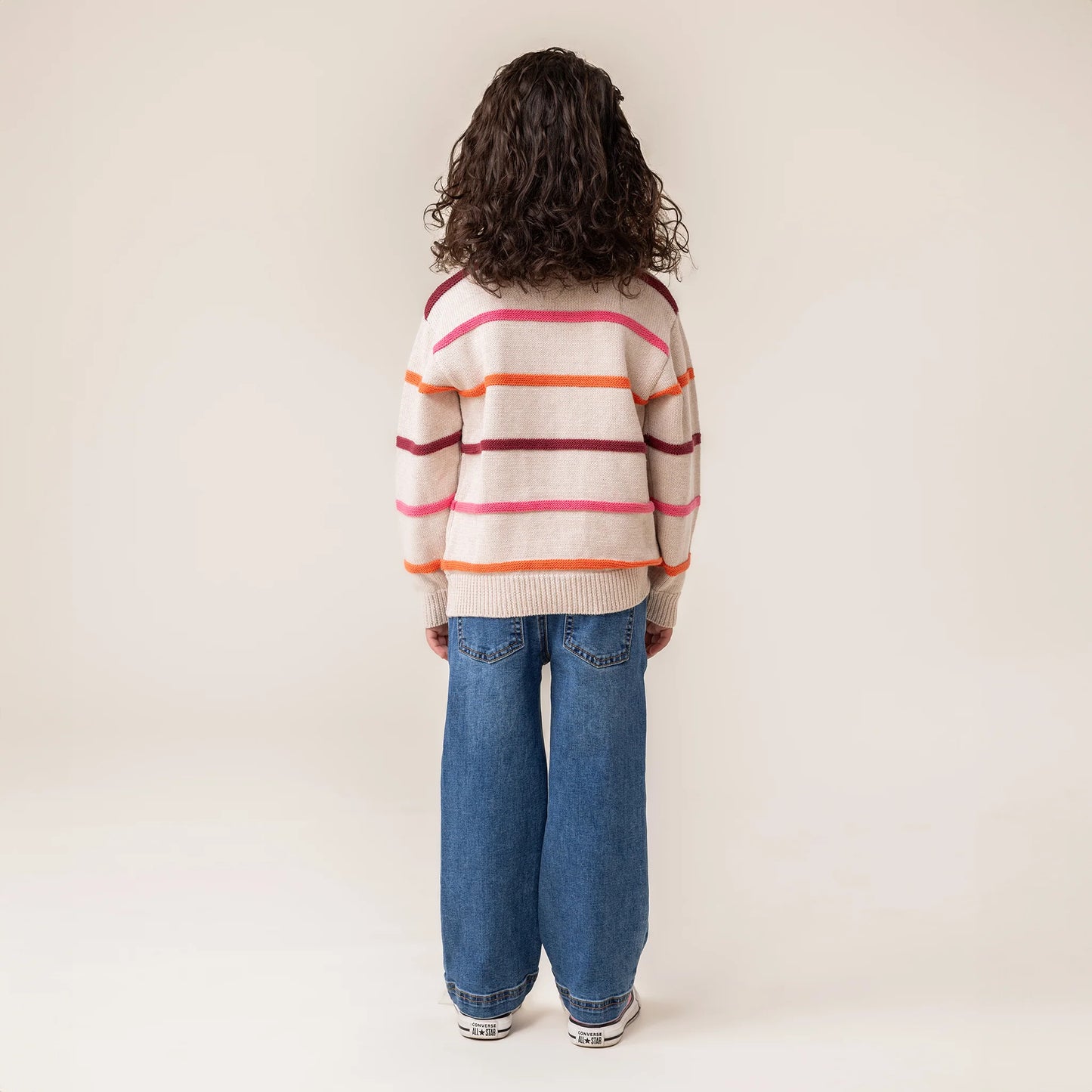Nano Beige Striped Sweater FN