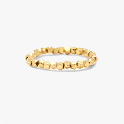 Pura Vida Faceted Stretch Ring