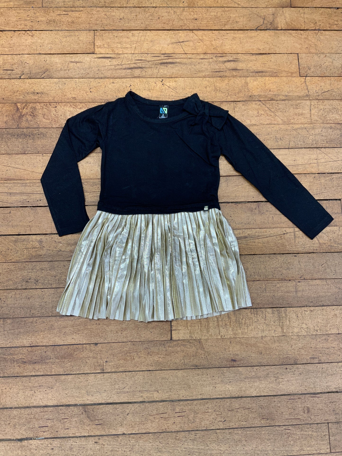 Nano Dress with gold bottom FN