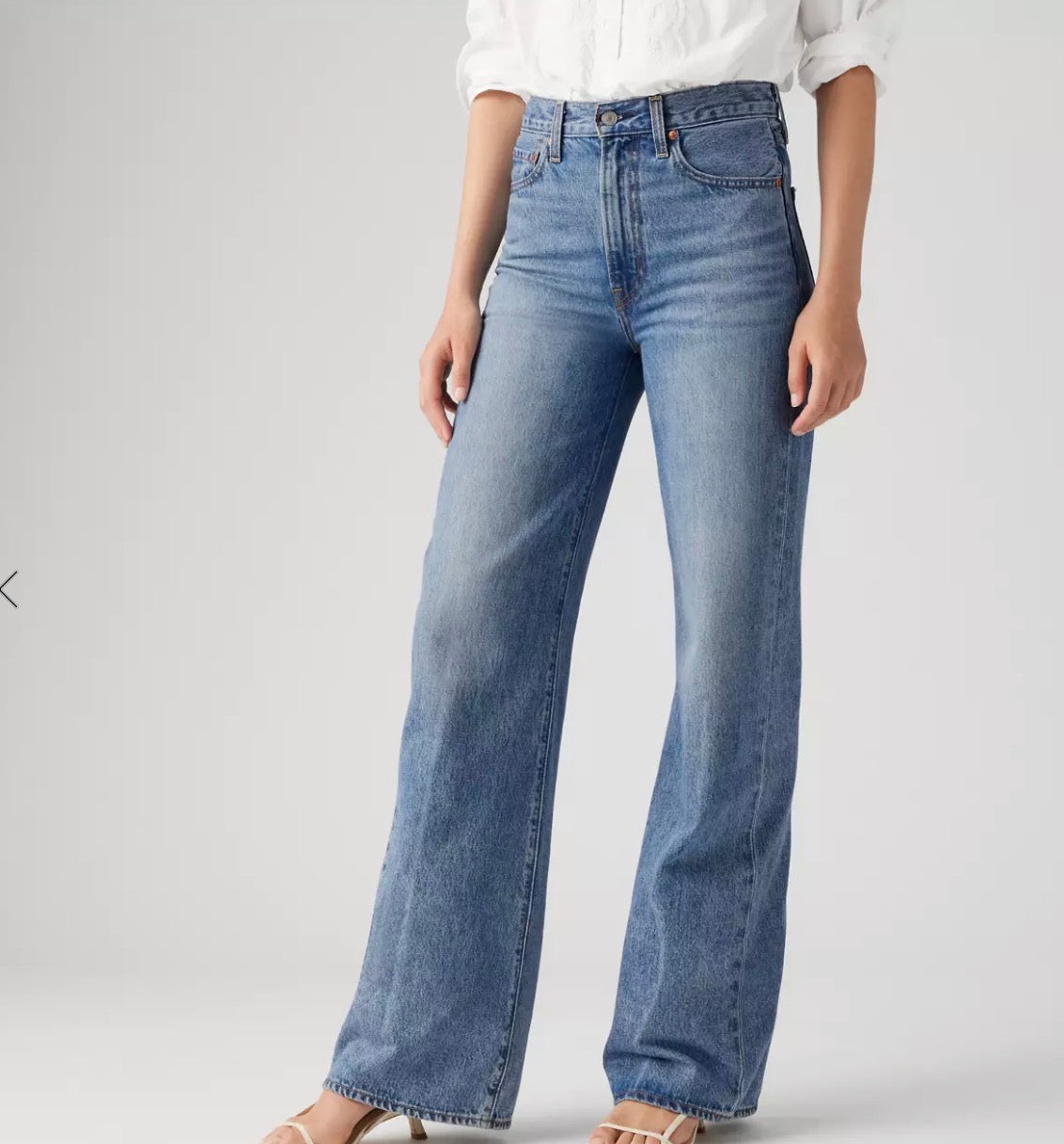 Levi’s Ribcage Wide Leg Jean 02-08