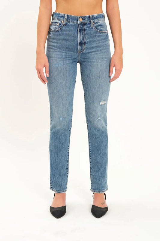 DAZE Smarty Pants High Rise Slim Straight