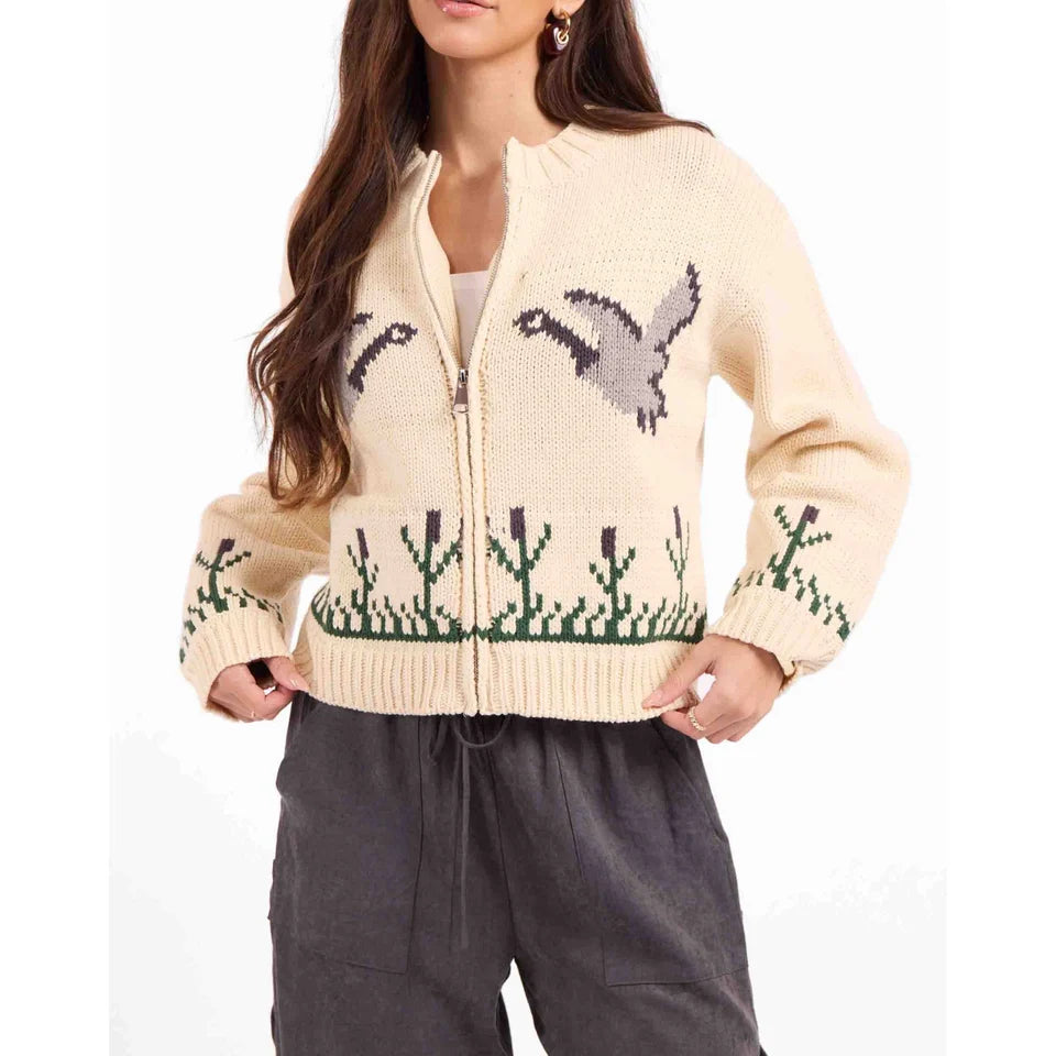 Sage the Label Songbird Zip Sweater 02-08