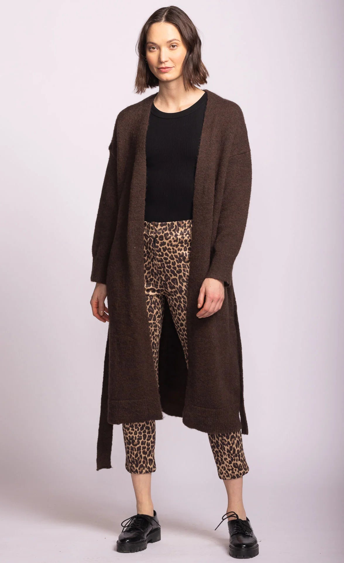 Pink Martini Brown Kiki Sweater FN