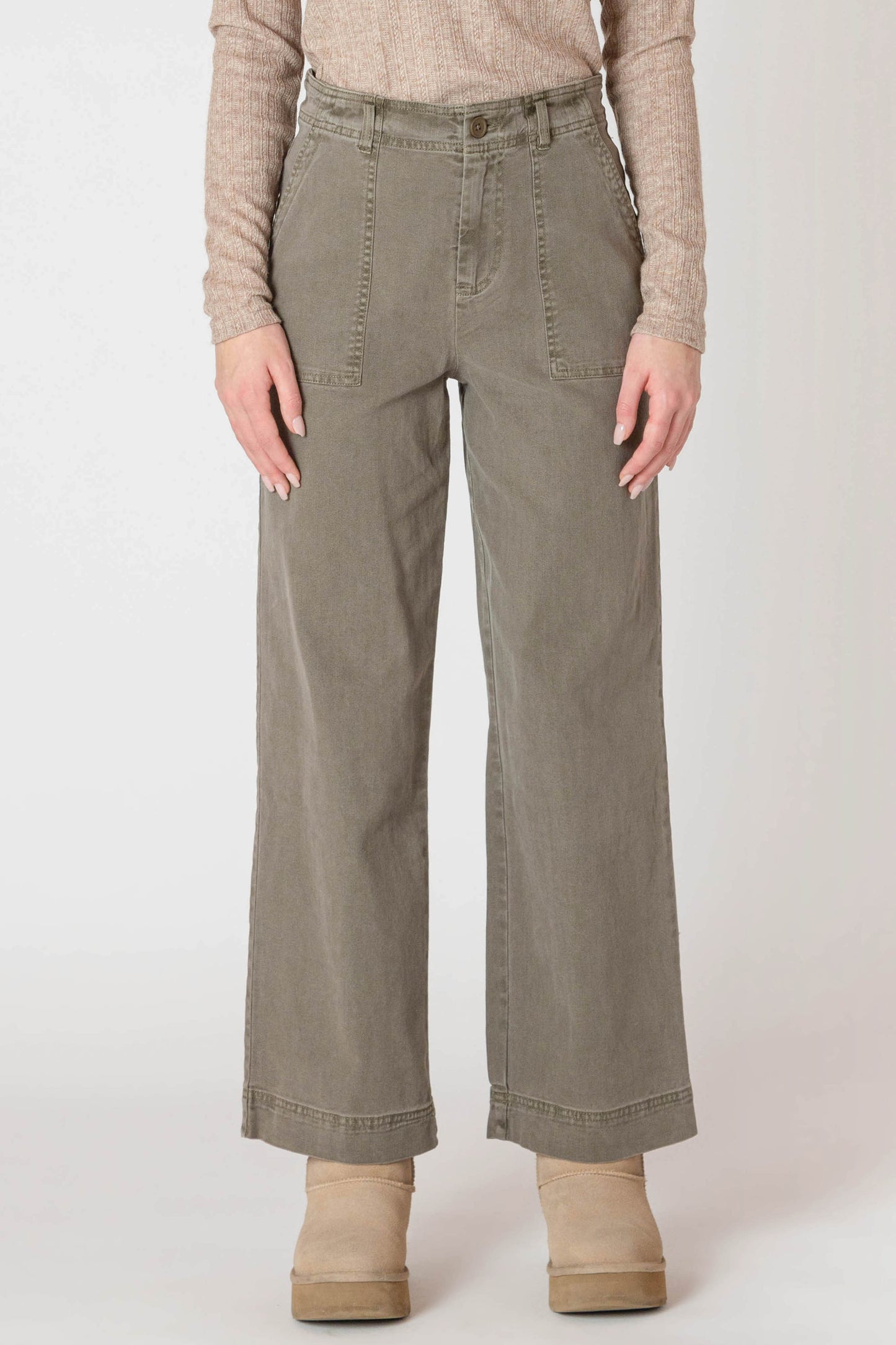 Room 34 Army Green Pant FN