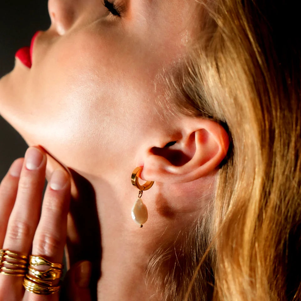 Hackney Nine Gaia Pearl Earrings