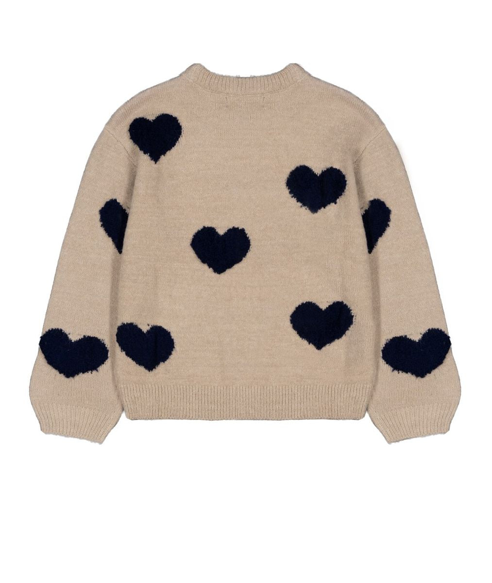 Silver Jeans Heart Sweater FN