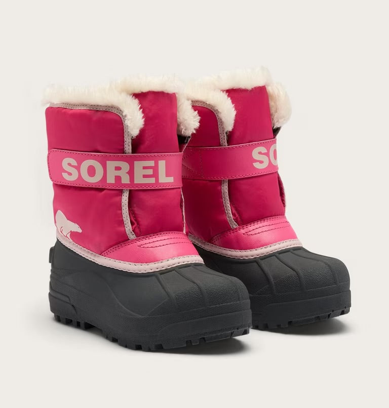Sorel Little Kids Snow Commander Ultra Pink Boots 09-02