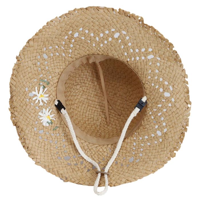 Calikid Flower Straw Hat SP