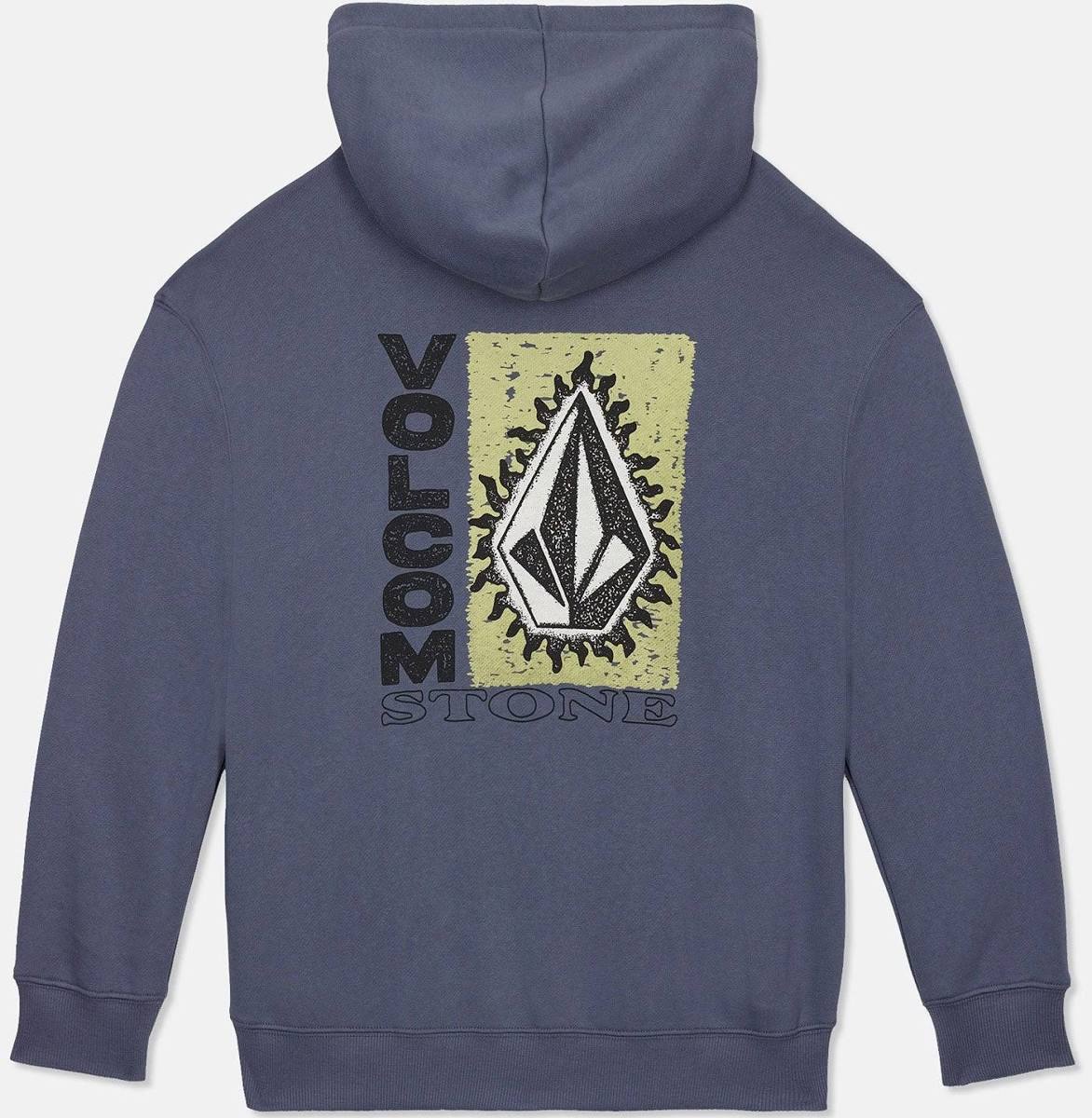 Volcom Watanite Pullover Hoodie Stormy Blue 09-02