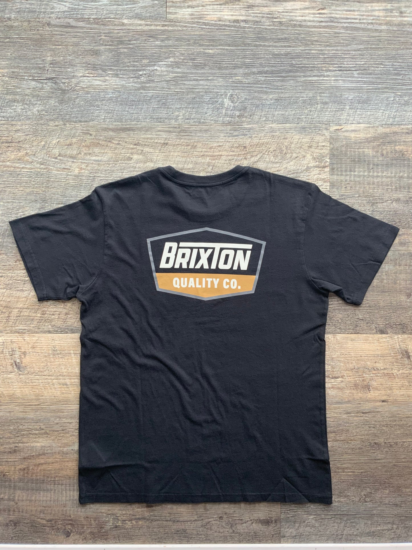Brixton White/Metal Tee