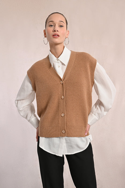 Molly Bracken Knitted Vest FN