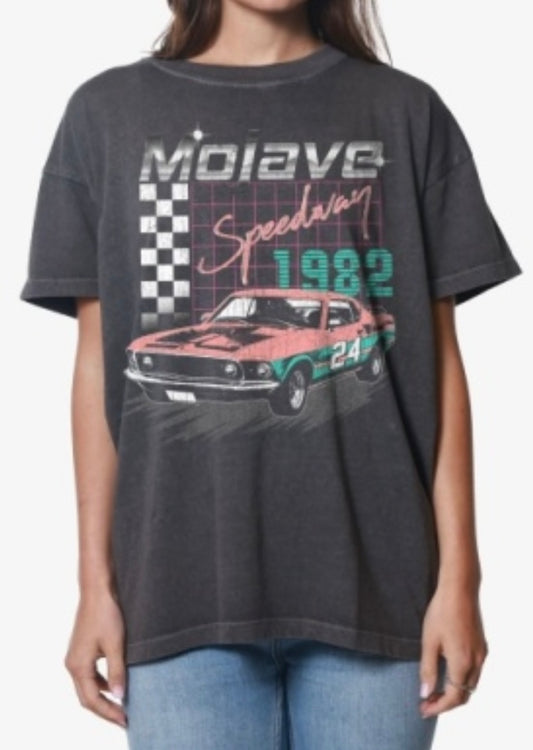 Girl Dangerous Mojave Speedway Oversized Tee FN